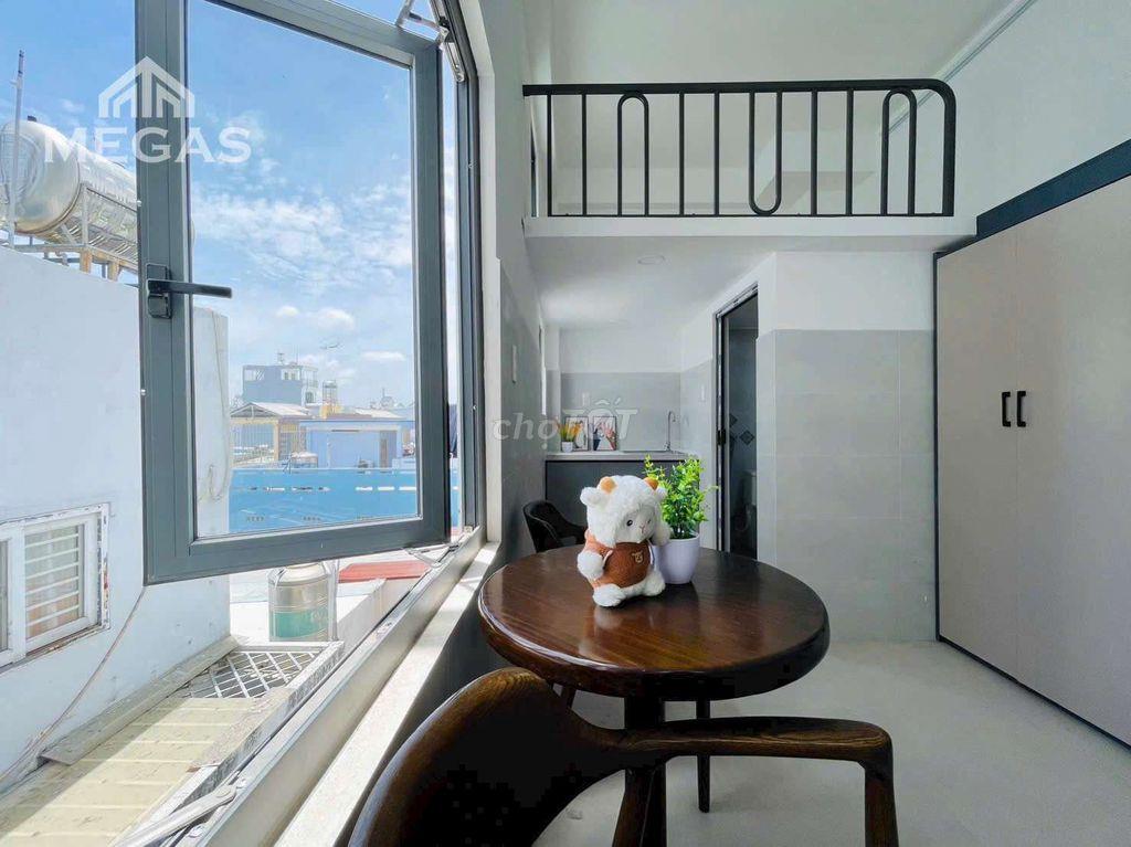 NHÀ MỚI XÂY, CÓ THANG MÁY, FULL NỘI THẤT, BÃI XE RỘNG, RA VÀO 24/24