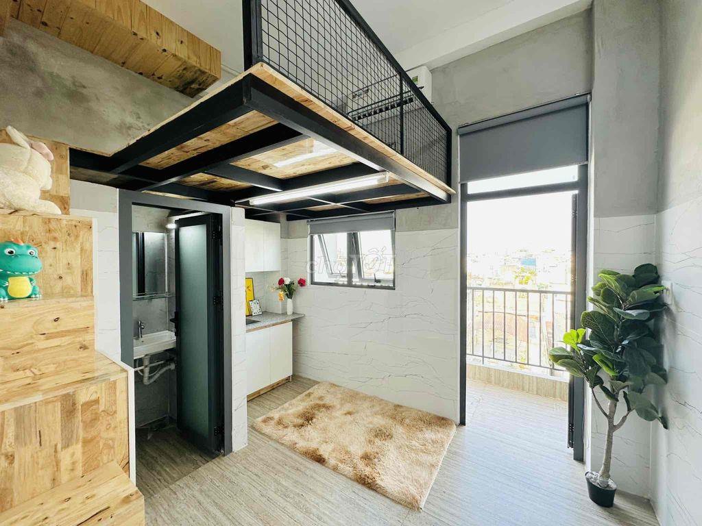 DUPLEX BANCONG ĐỦ NỘI THẤT- GẦN AEON+ĐH CÔNG THƯƠNG,NGAY TÂN HƯƠNG RẺ