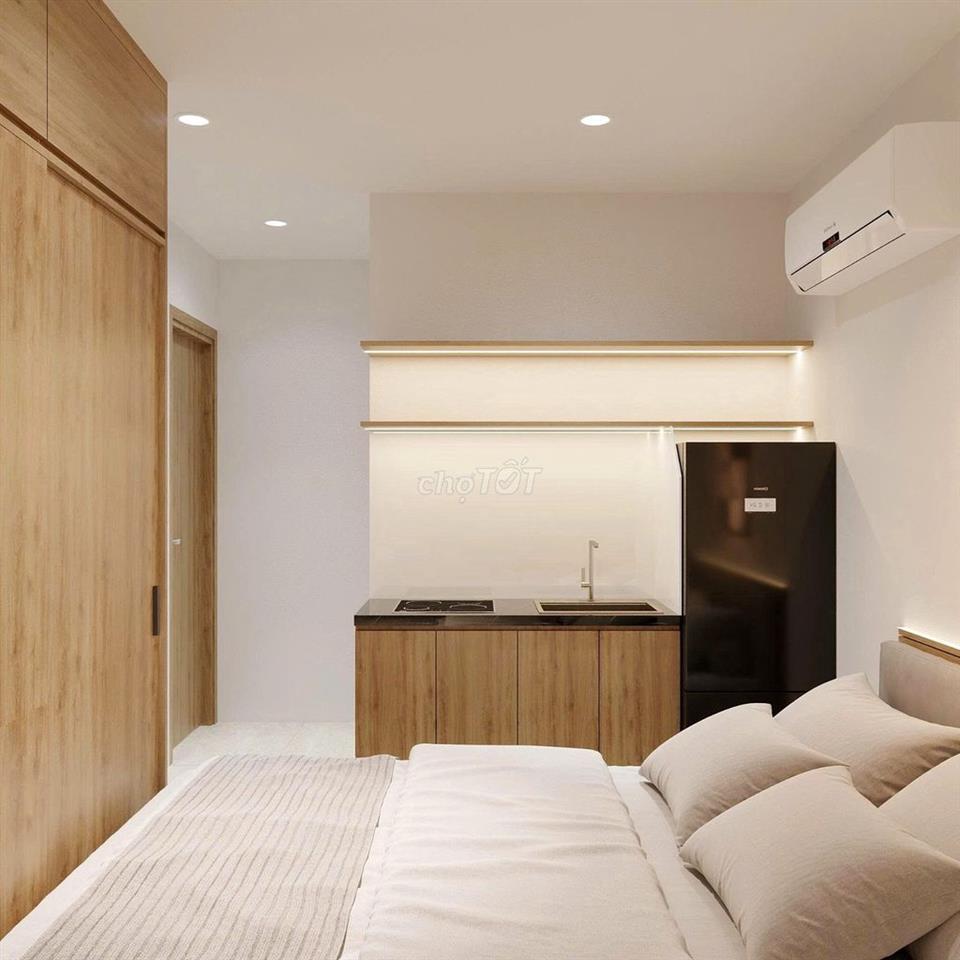 Studio 18m² Full Nội Thất - Thiết Kế Hiện Đại