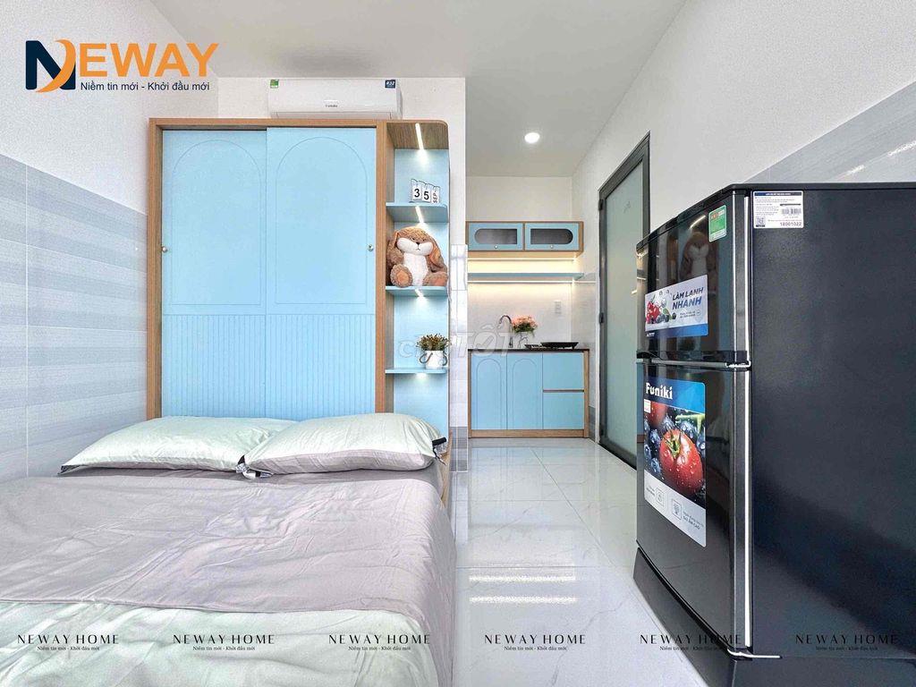 PHÒNG XÂY MỚI FULL NỘI THẤT MÁT GIẶT RIÊNG GẦN DH VĂN HIẾN