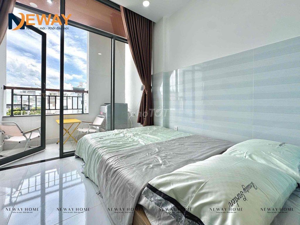 PHÒNG XÂY MỚI FULL NỘI THẤT MÁT GIẶT RIÊNG GẦN DH VĂN HIẾN