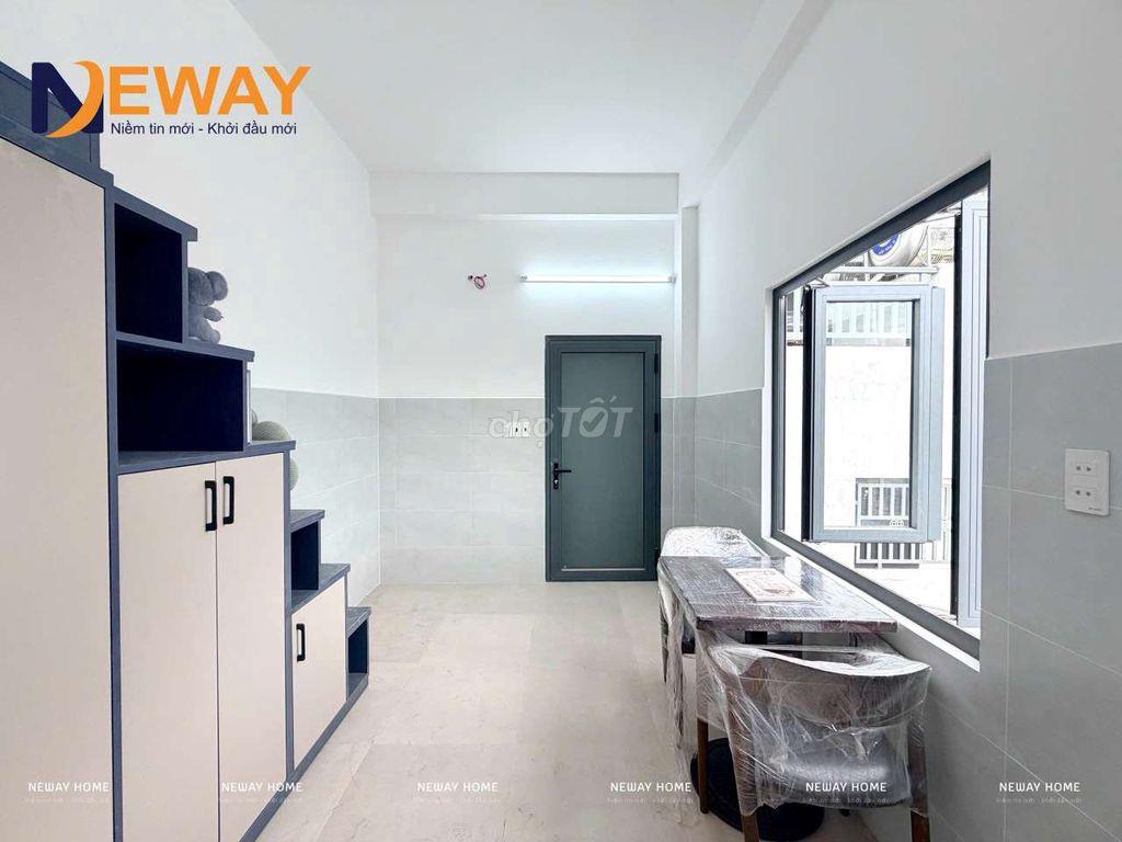 KHAI TRƯƠNG PHÒNG GÁC CAO + 3 CỬA SỔ TRỜI - GẦN NGÃ TƯ BỐN XÃ 