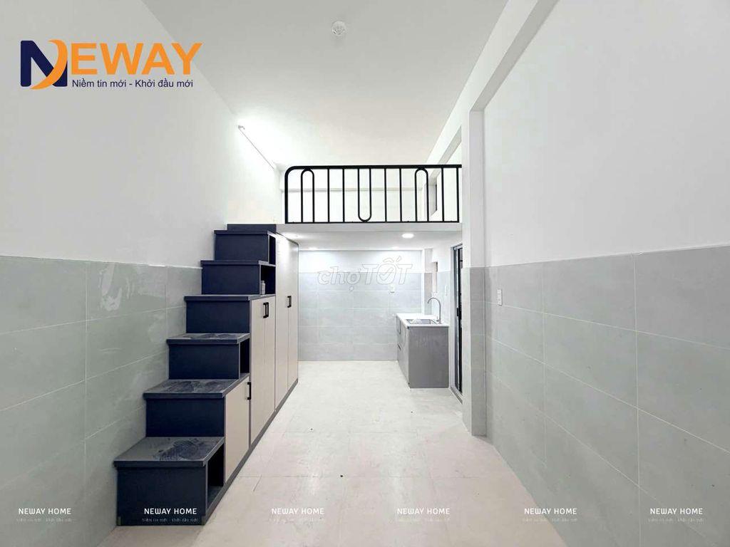 KHAI TRƯƠNG PHÒNG GÁC CAO + 3 CỬA SỔ TRỜI - GẦN NGÃ TƯ BỐN XÃ 