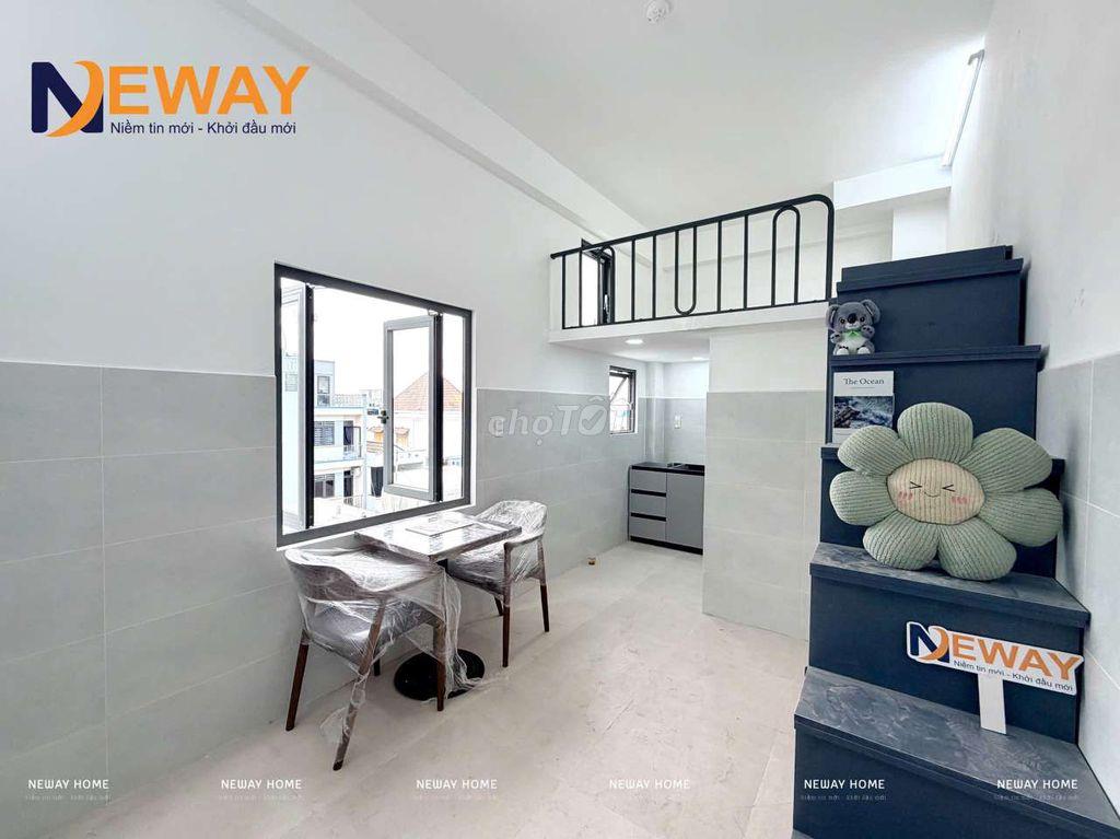 KHAI TRƯƠNG PHÒNG GÁC CAO + 3 CỬA SỔ TRỜI - GẦN NGÃ TƯ BỐN XÃ 