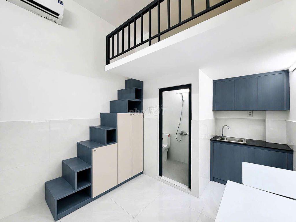 BÓC SEAL PHÒNG GÁC CAO - ĐẦY ĐỦ TIỆN NGHI - ĐI BỘ QUA ĐH VĂN HIẾN VHU 
