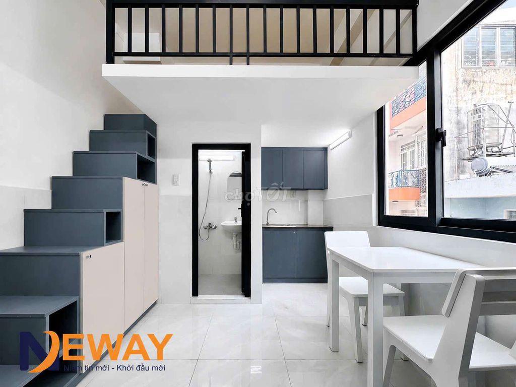 BÓC SEAL PHÒNG GÁC CAO - ĐẦY ĐỦ TIỆN NGHI - ĐI BỘ QUA ĐH VĂN HIẾN VHU 