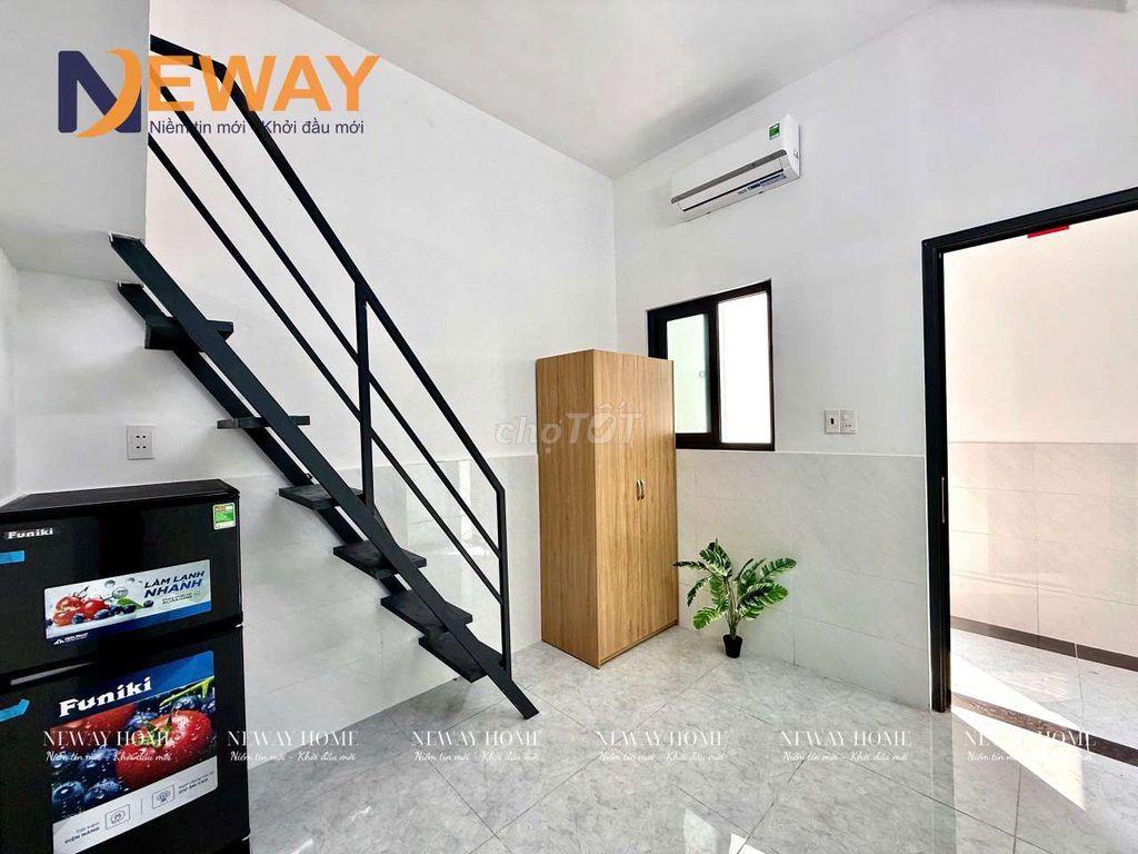 PHÒNG GÁC CAO MỚI XÂY - FULL NỘI THẤT - DÁ 🌰 NGAY TÂY LÂN