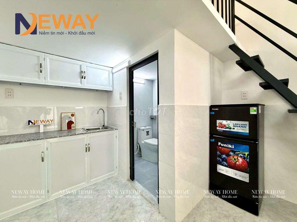 PHÒNG GÁC CAO MỚI XÂY - FULL NỘI THẤT - DÁ 🌰 NGAY TÂY LÂN