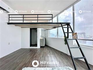 PHÒNG VIEW KÍNH CỰC THOÁNG - GÁC CAO + CỬA SỔ TRỜI LỚN - SẴN NỘI THẤT 