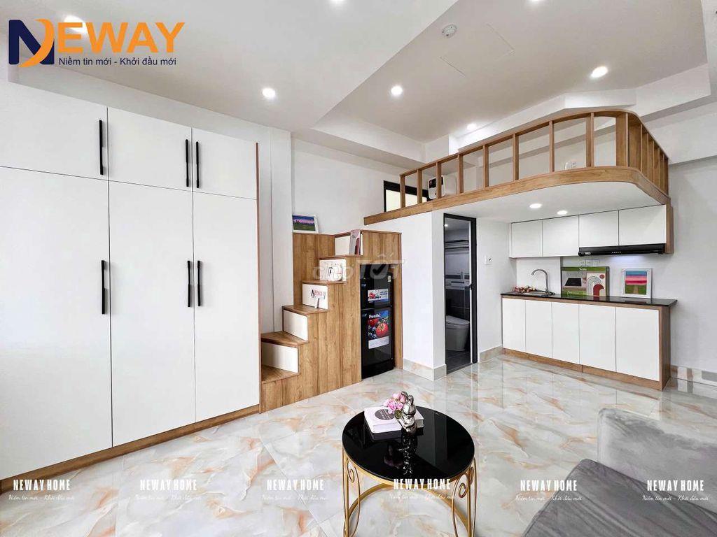 🍀CHDV GÁC CAO - BAN CÔNG RIÊNG + FULL NỘI THẤT MỚI - KẾ NGÃ TƯ BỐN XÃ 