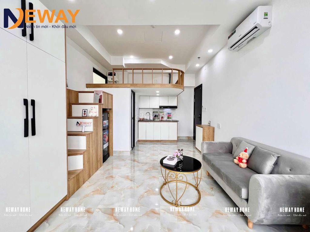 🍀CHDV GÁC CAO - BAN CÔNG RIÊNG + FULL NỘI THẤT MỚI - KẾ NGÃ TƯ BỐN XÃ 