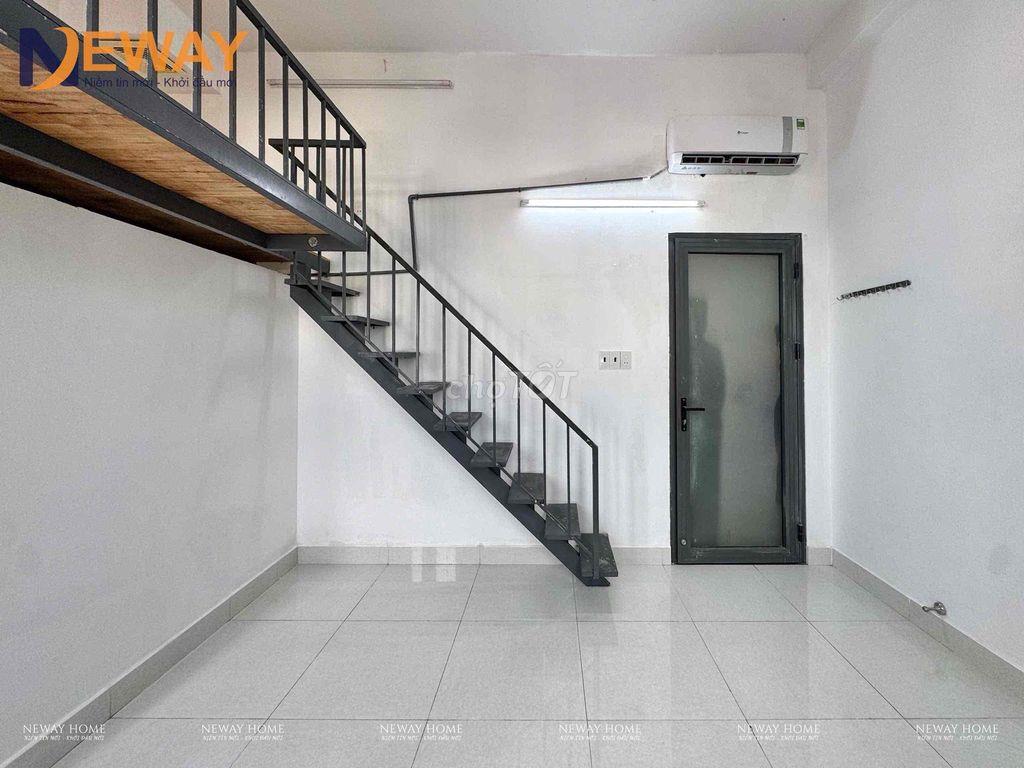Duplex cửa sổ trời siêu thoáng, Phòng rộng, gác cao gần Chợ Phú Bình