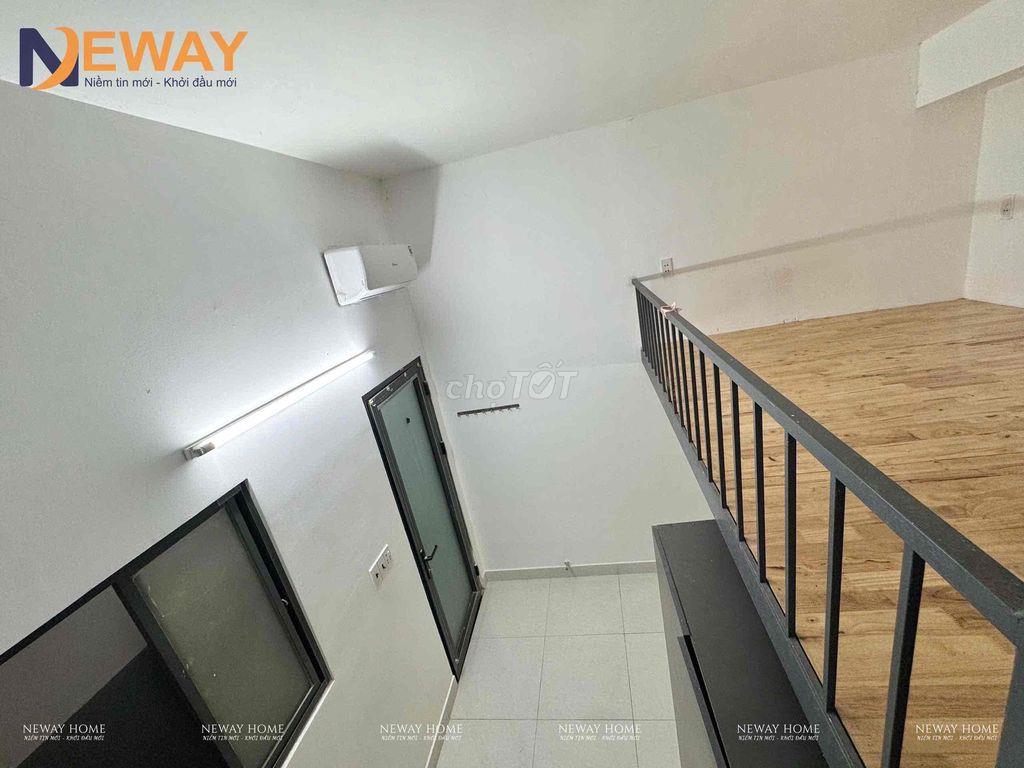 Duplex cửa sổ trời siêu thoáng, Phòng rộng, gác cao gần Chợ Phú Bình
