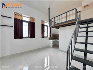 Duplex cửa sổ trời siêu thoáng, Phòng rộng, gác cao gần Chợ Phú Bình