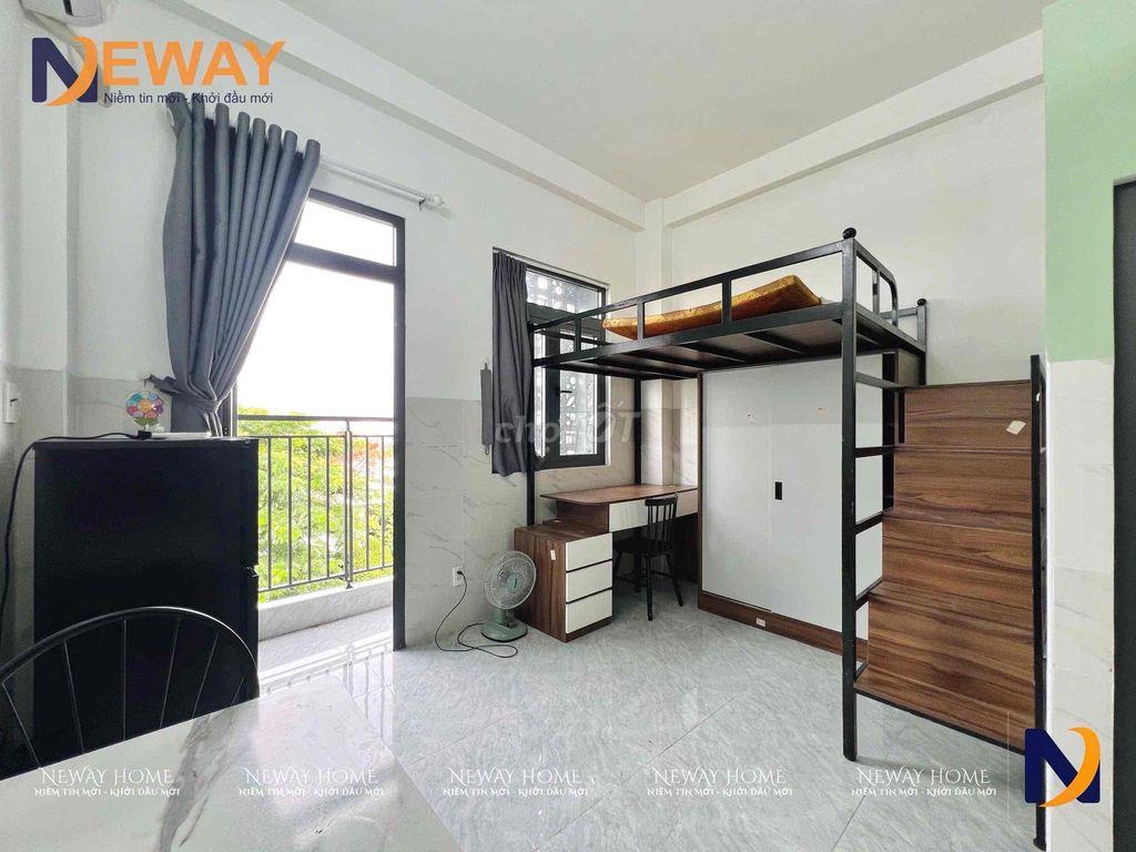 CHDV DUPLEX BAN CÔNG LỚN - FULL NỘI THẤT - GẦN ĐẦM SEN VÀ TRƯỜNG VHU