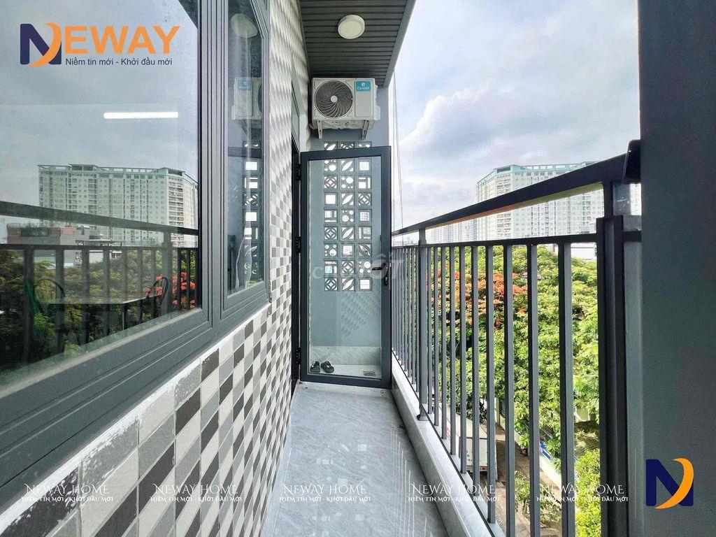CHDV DUPLEX BAN CÔNG LỚN - FULL NỘI THẤT - GẦN ĐẦM SEN VÀ TRƯỜNG VHU