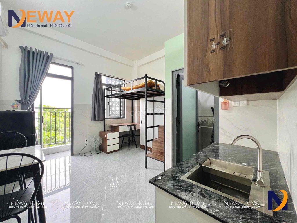CHDV DUPLEX BAN CÔNG LỚN - FULL NỘI THẤT - GẦN ĐẦM SEN VÀ TRƯỜNG VHU