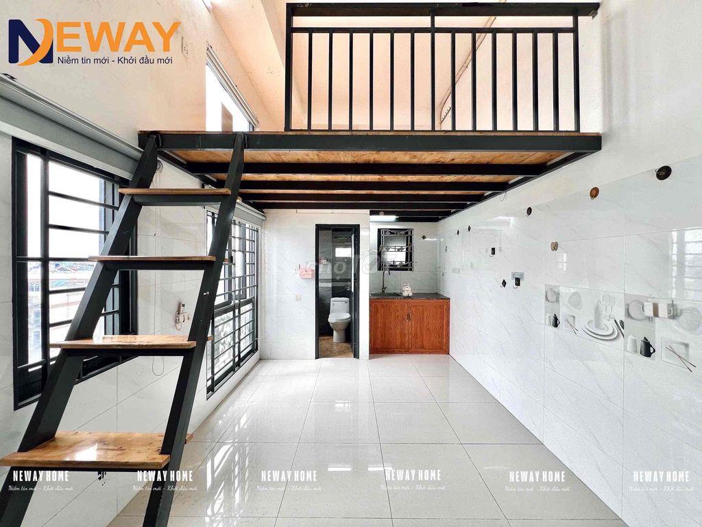DUPLEX CỬA SỔ TRỜI LỚN SIÊU MÁT - QUA ĐẠI HỌC VĂN HIẾN 9P ĐI XE