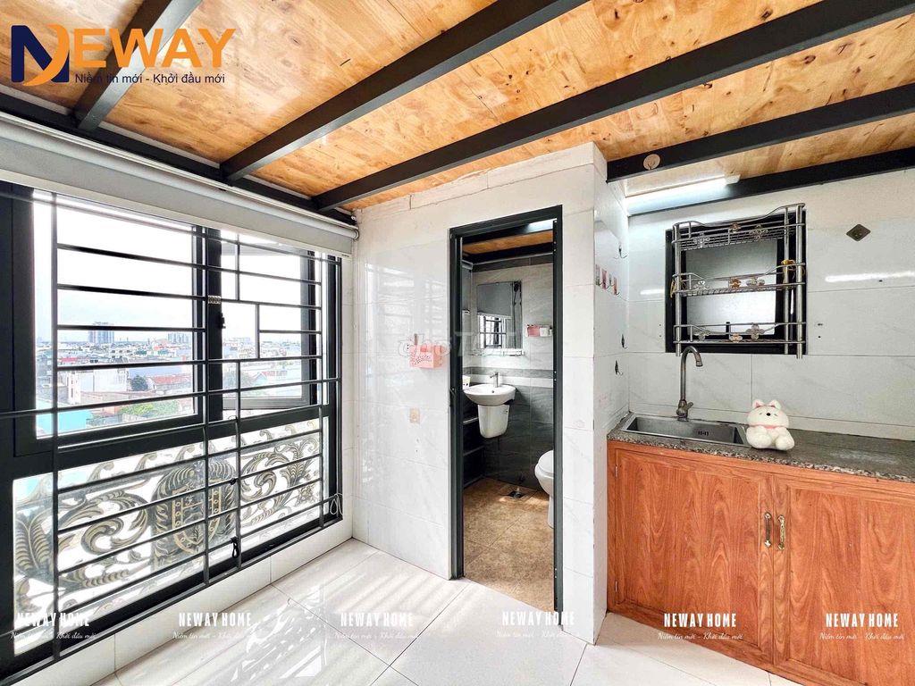 DUPLEX CỬA SỔ TRỜI LỚN SIÊU MÁT - QUA ĐẠI HỌC VĂN HIẾN 9P ĐI XE