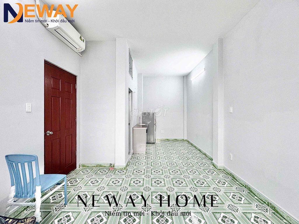 STUDIO CỬA SỔ TRỜI SẴN TỦ LẠNH, MÁY LẠNH, QUA ĐẠI HỌC VĂN HIẾN 10P