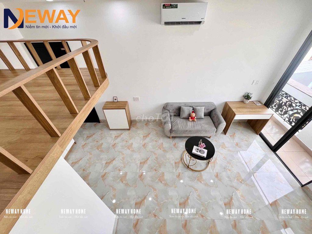 CHDV BAN CÔNG FULL NỘI THẤT, MGR SIÊU ĐẸP NẰM GẦN NGÃ TƯ BỐN XÃ