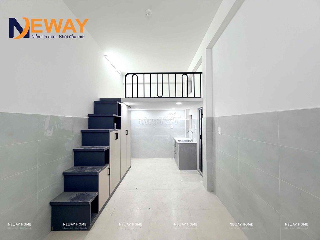 DUPLEX MỚI XÂY 100%, TỦ TÍCH HỢP TIỆN LỢI, NẰM GẦN NGÃ TƯ BỐN XÃ