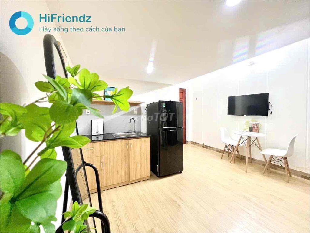 CHỈ TÍNH ĐIỆN NƯỚC, BAN CÔNG FULL NỘI THẤT, GẦN NGÃ TƯ BỐN XÃ,  AEON