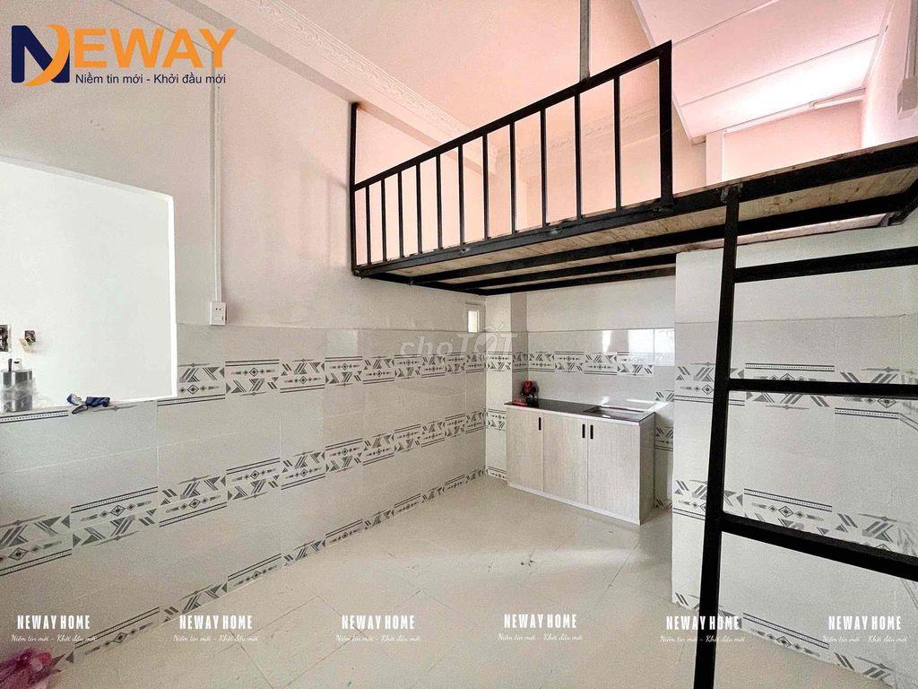 PHÒNG BAN CÔNG LỚN SIÊU THOÁNG MÁT, MỚI XÂY, GÁC CAO, QUA VĂN HIẾN 8P