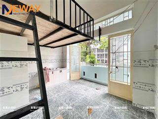 PHÒNG BAN CÔNG LỚN SIÊU THOÁNG MÁT, MỚI XÂY, GÁC CAO, QUA VĂN HIẾN 8P