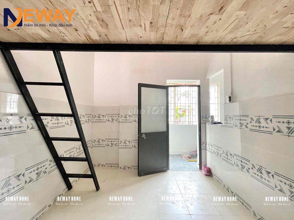 PHÒNG BAN CÔNG LỚN SIÊU THOÁNG MÁT, MỚI XÂY, GÁC CAO, QUA VĂN HIẾN 8P
