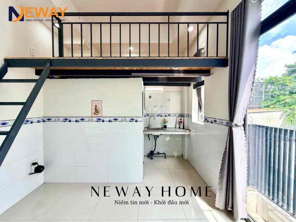 DUPLEX GÁC CAO L, BAN CÔNG LỚN SẴN MÁY LẠNH, NGAY ĐH CÔNG THƯƠNG