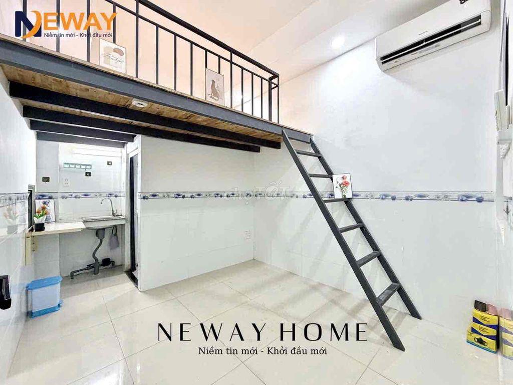 DUPLEX GÁC CAO L, BAN CÔNG LỚN SẴN MÁY LẠNH, NGAY ĐH CÔNG THƯƠNG