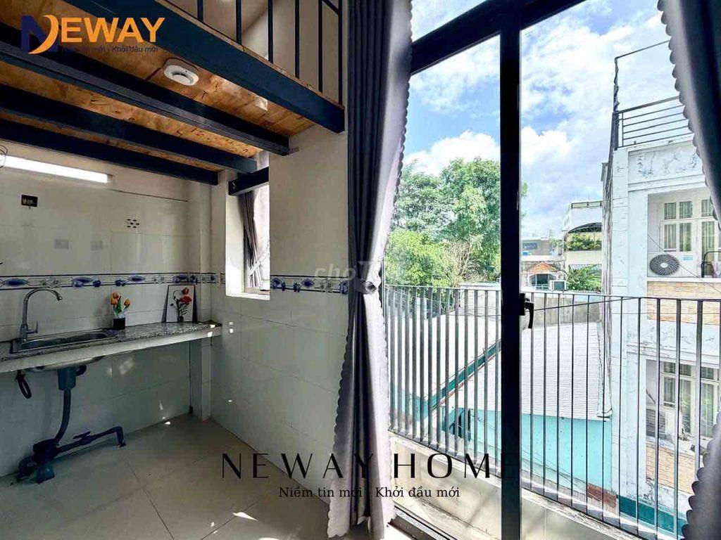 DUPLEX GÁC CAO L, BAN CÔNG LỚN SẴN MÁY LẠNH, NGAY ĐH CÔNG THƯƠNG