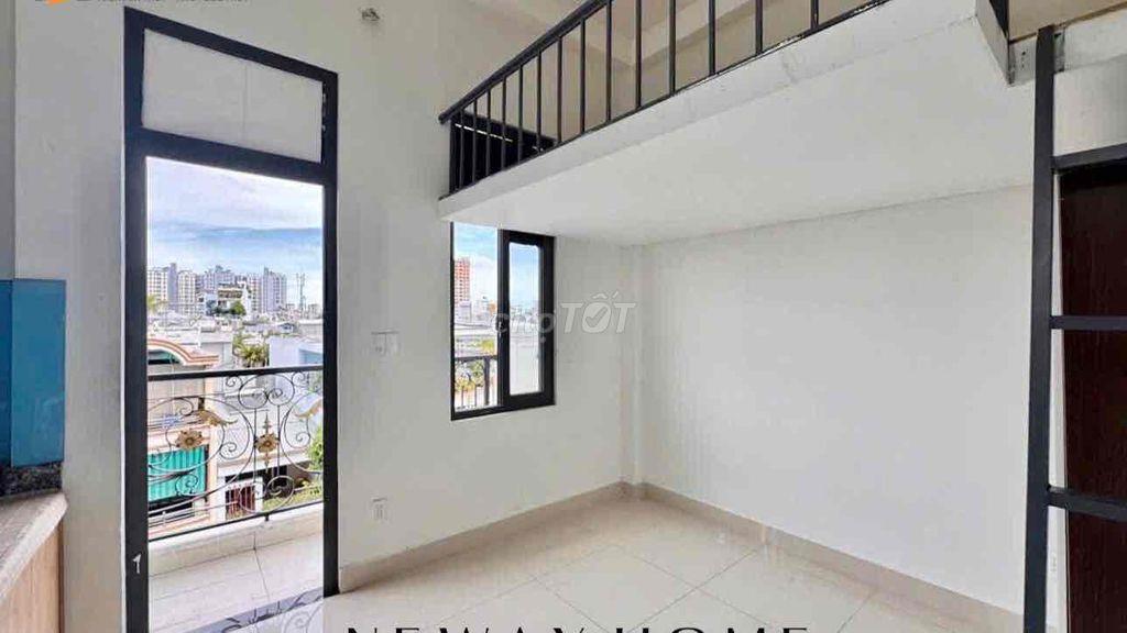 CHDV DUPLEX BAN CÔNG RIÊNG SẴN NT CƠ BẢN , QUA ĐH VĂN HIẾN 5P ĐI XE