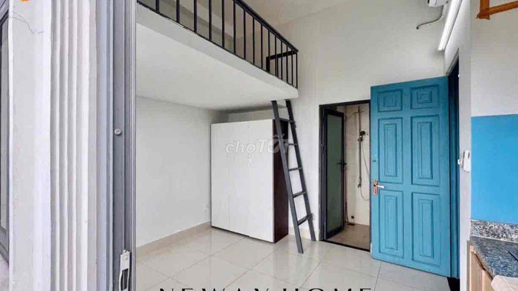 CHDV DUPLEX BAN CÔNG RIÊNG SẴN NT CƠ BẢN , QUA ĐH VĂN HIẾN 5P ĐI XE