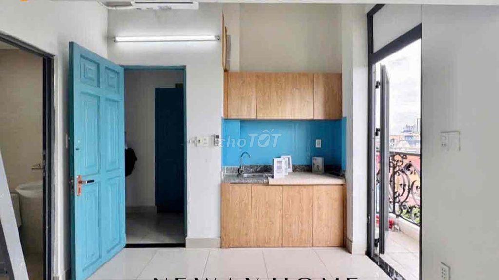 CHDV DUPLEX BAN CÔNG RIÊNG SẴN NT CƠ BẢN , QUA ĐH VĂN HIẾN 5P ĐI XE