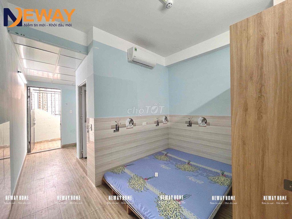 1 PHÒNG NGỦ TÁCH BẾP BAN CÔNG, CÓ NÓNG LẠNH, QUA ĐẦM SEN CHỈ 5P ĐI XE