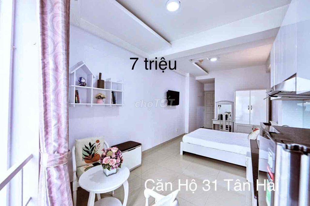 CHDV FULL NỘI THẤT, CỬA SỔ TRỜI SIÊU THOÁNG, GẦN HỌC VIỆN HÀNG KHÔNG