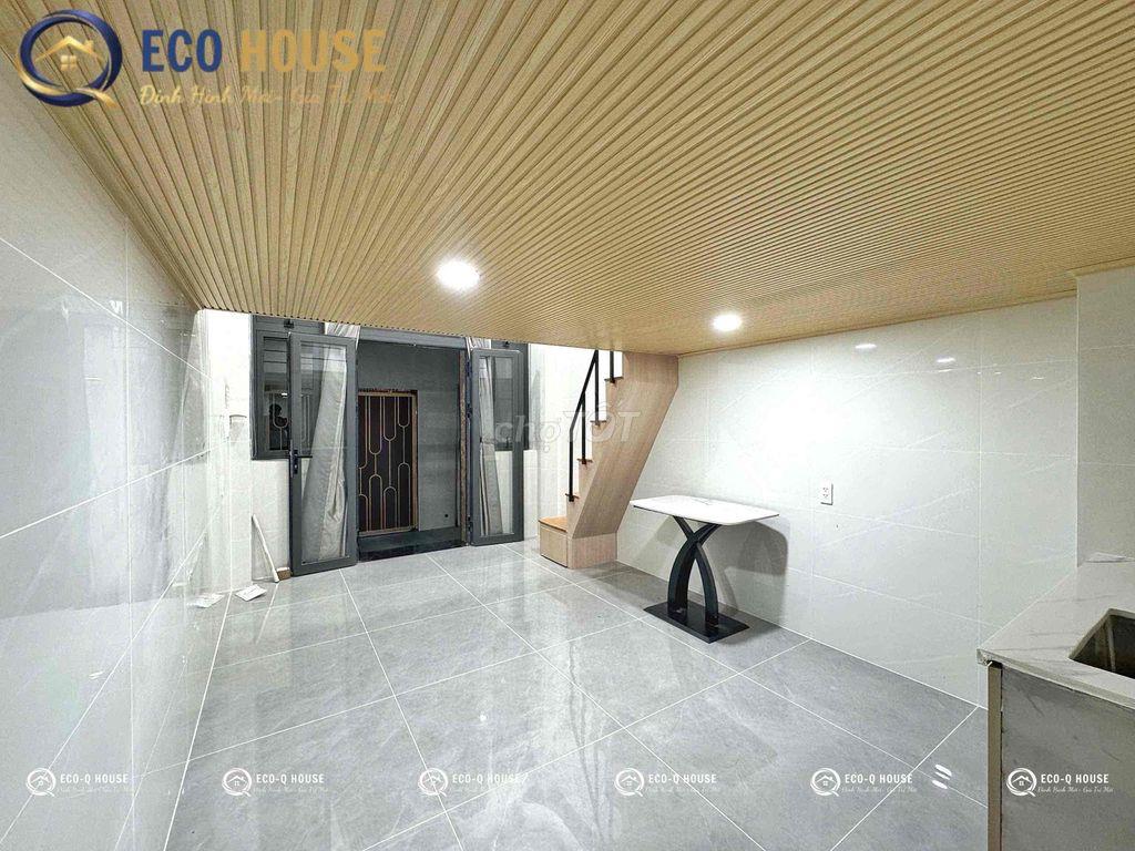KIOT MẶT TIỀN HẺM Ô TÔ 60M2 MỚI XÂY