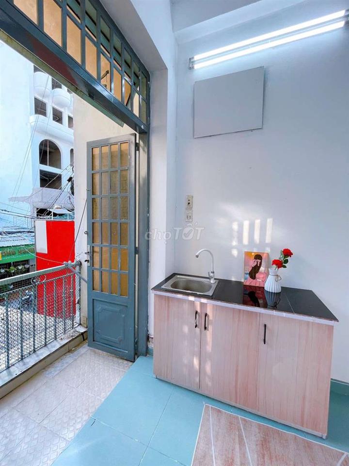 TRỐNG LẠI 1 PHÒNG, 1PN GÒ DẦU – BAN CÔNG – BẾP + CỬA SỔ THOÁNG 🏡