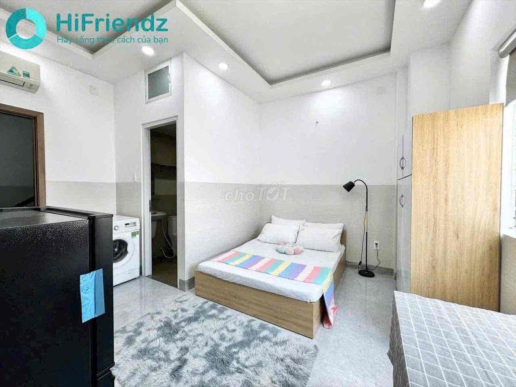 🎉STUDIO FULL NỘI THẤT, MÁY GIẶT RIÊNG - CÁCH ĐH VĂN HIẾN 5P ĐI XE🥰