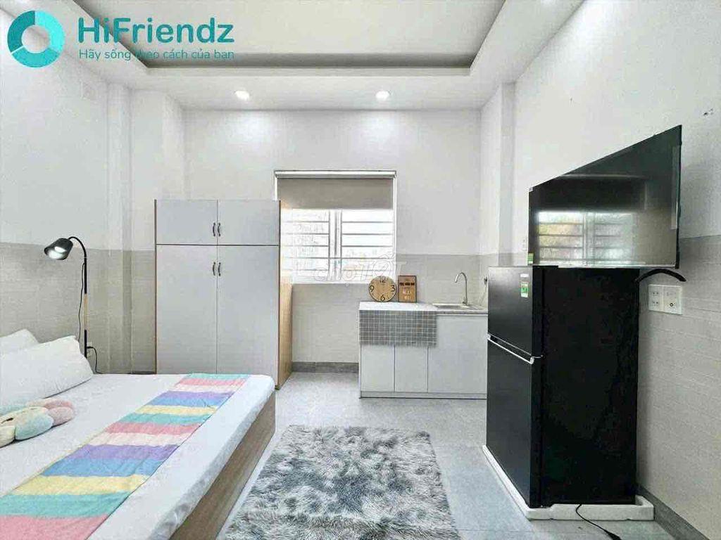 🎉STUDIO FULL NỘI THẤT, MÁY GIẶT RIÊNG - CÁCH ĐH VĂN HIẾN 5P ĐI XE🥰