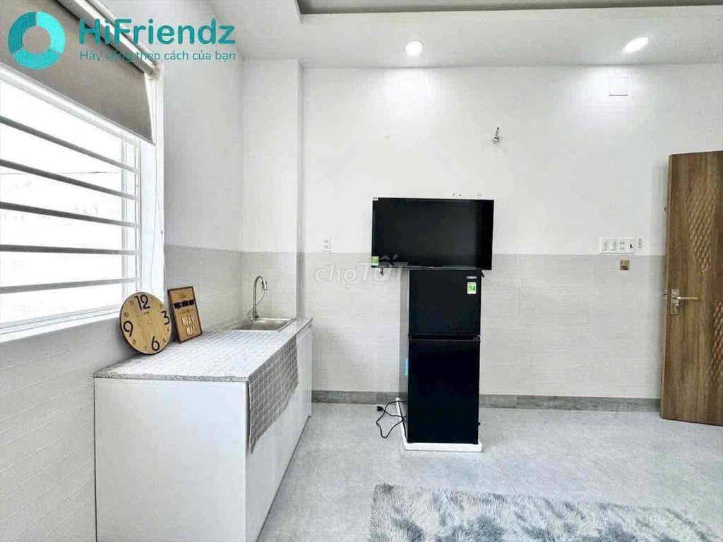 🎉STUDIO FULL NỘI THẤT, MÁY GIẶT RIÊNG - CÁCH ĐH VĂN HIẾN 5P ĐI XE🥰