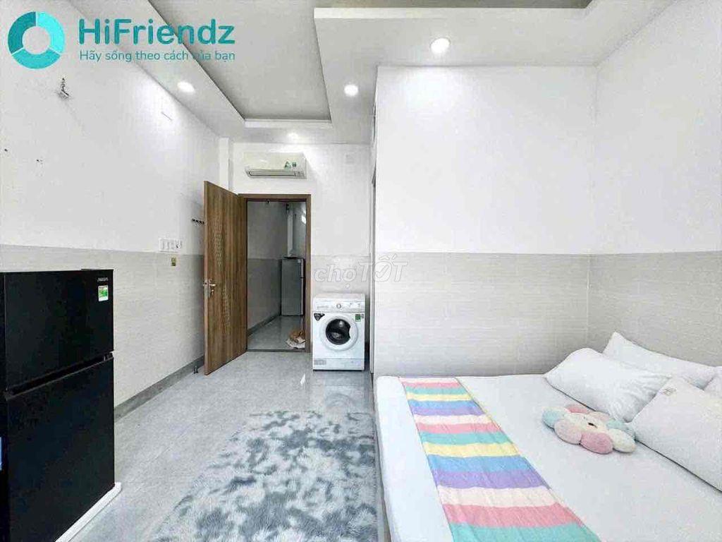 🎉STUDIO FULL NỘI THẤT, MÁY GIẶT RIÊNG - CÁCH ĐH VĂN HIẾN 5P ĐI XE🥰