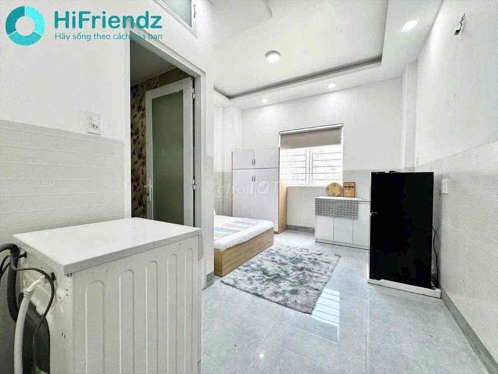 🎉STUDIO FULL NỘI THẤT, MÁY GIẶT RIÊNG - CÁCH ĐH VĂN HIẾN 5P ĐI XE🥰