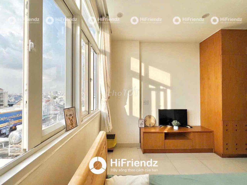 STUDIO CỬA SỔ TRỜI ĐẦY ĐỦ NỘI THẤT CÓ BẾP - GẦN AEON TÂN PHÚ
