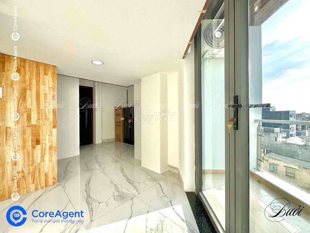 CHO THUÊ PHÒNG BANCOL MỚI 100-FULL NỘI THẤT-THANG MÁY NGAY TÂN SƠN NHÌ