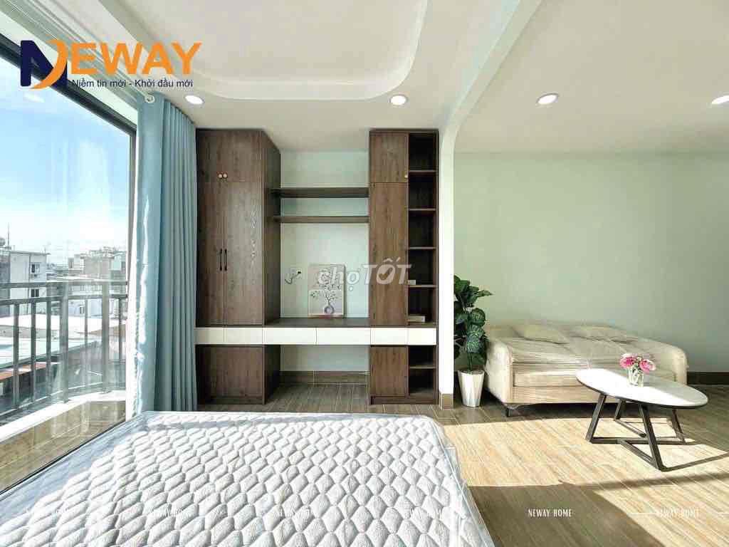 CHO THUÊ PHÒNG STUDIO BANCOL ĐẸP MỚI 100%-THANG MÁY NGAY LÊ TRỌNG TẤN
