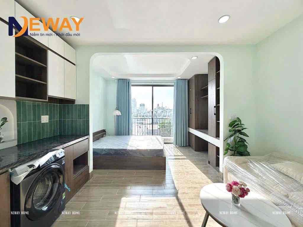 CHO THUÊ PHÒNG STUDIO BANCOL ĐẸP MỚI 100%-THANG MÁY NGAY LÊ TRỌNG TẤN