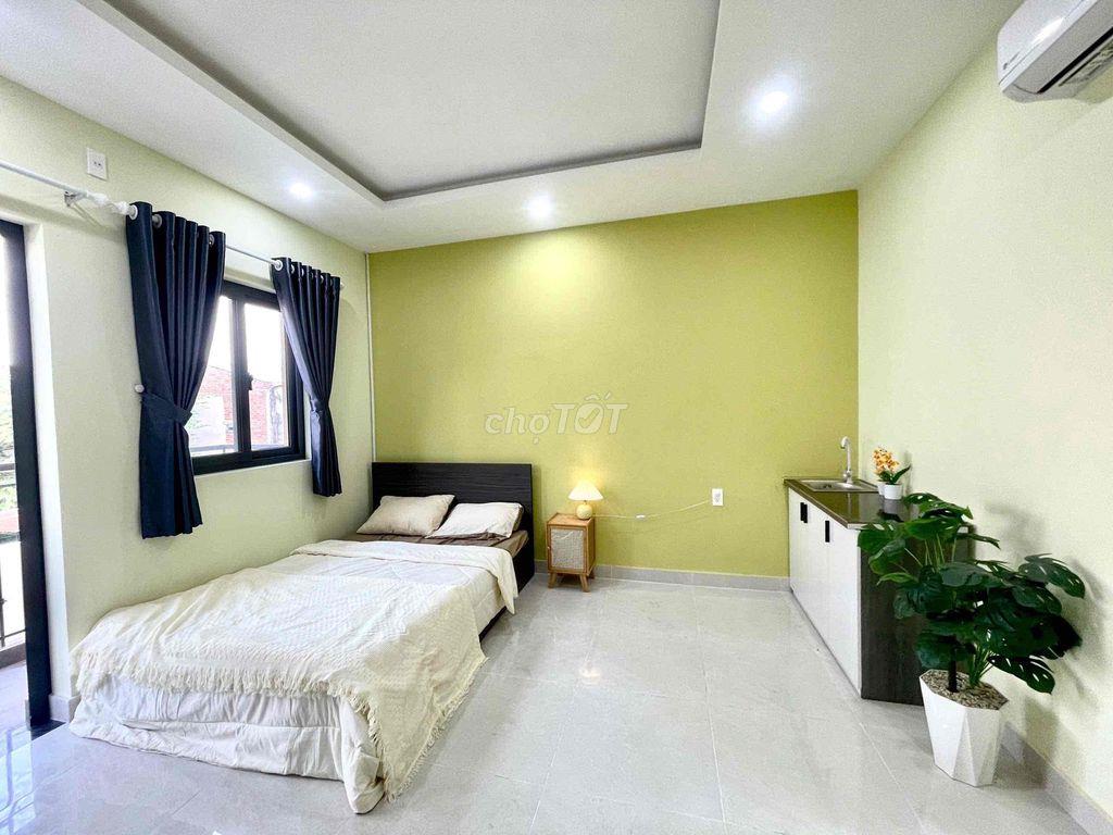 CHO THUÊ STUDIO BANCÔNG MỚI 100% NHẬN THÚ CƯNG,XE ĐIỆN NGAY BÌNH THÀNH